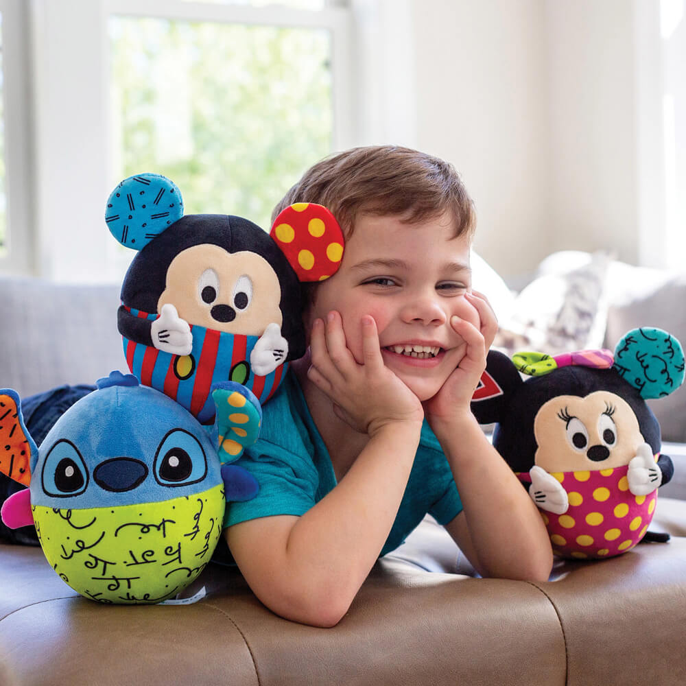 Disney Britto Pop Plush Palm Pals Stitch