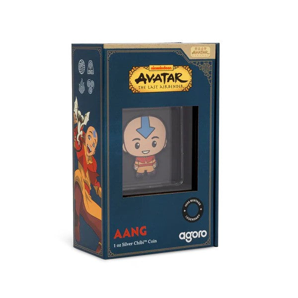 Coin Avatar Last Airbender 1Oz Ag Chibi