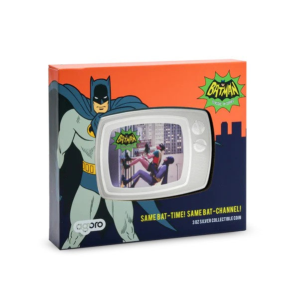 Coin Batman Classic Tv 3Oz Ag