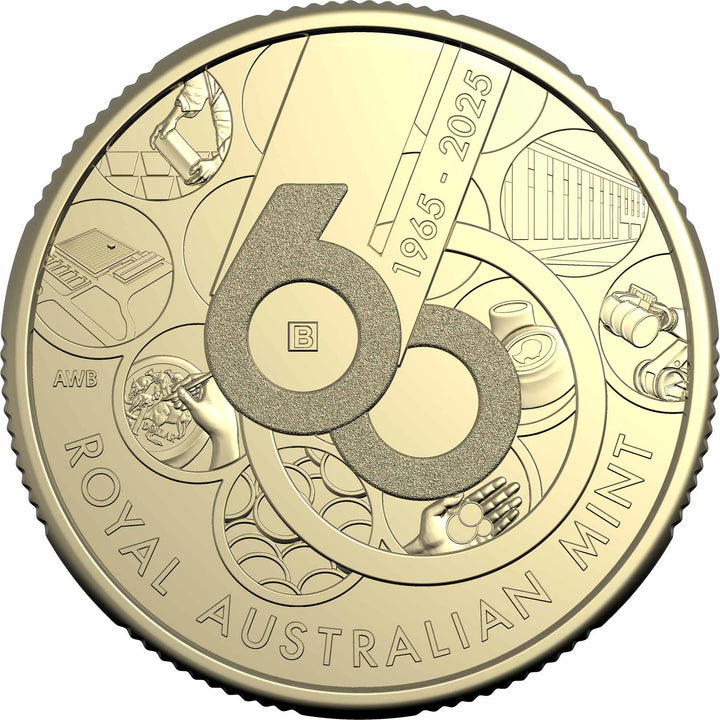 Coin 60Th Anniversary Of Royal Australian Mint 4 Coin Set