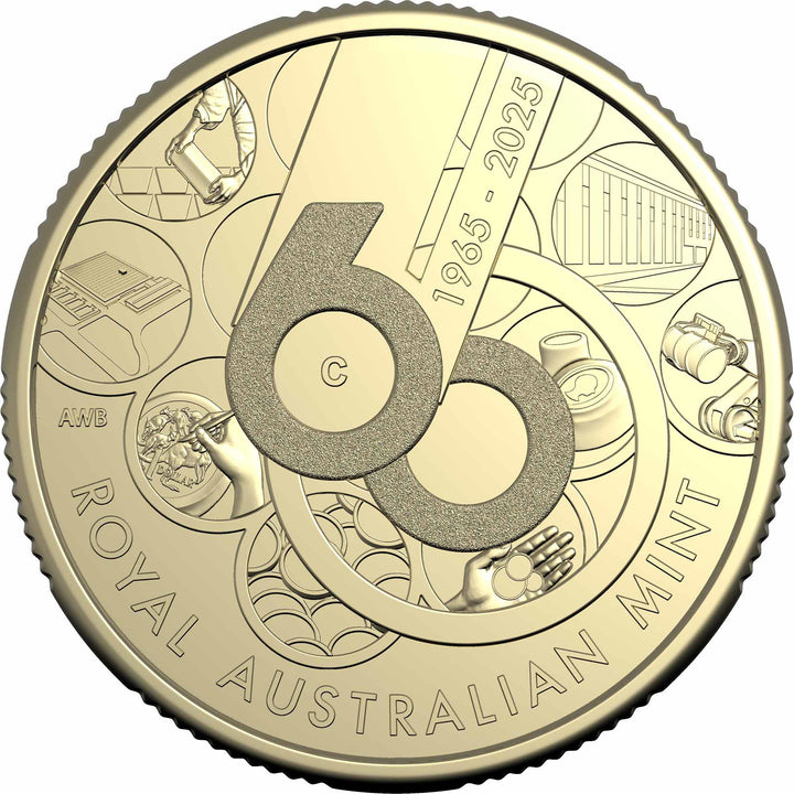 Coin 60Th Anniversary Of Royal Australian Mint 4 Coin Set