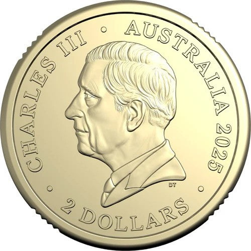Coin 2025 $2 Torres Strait Island Flag Unc Card