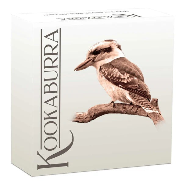 Coin $8 Kookaburra 35Th Anniversary 5Oz Silver Prrof Incused