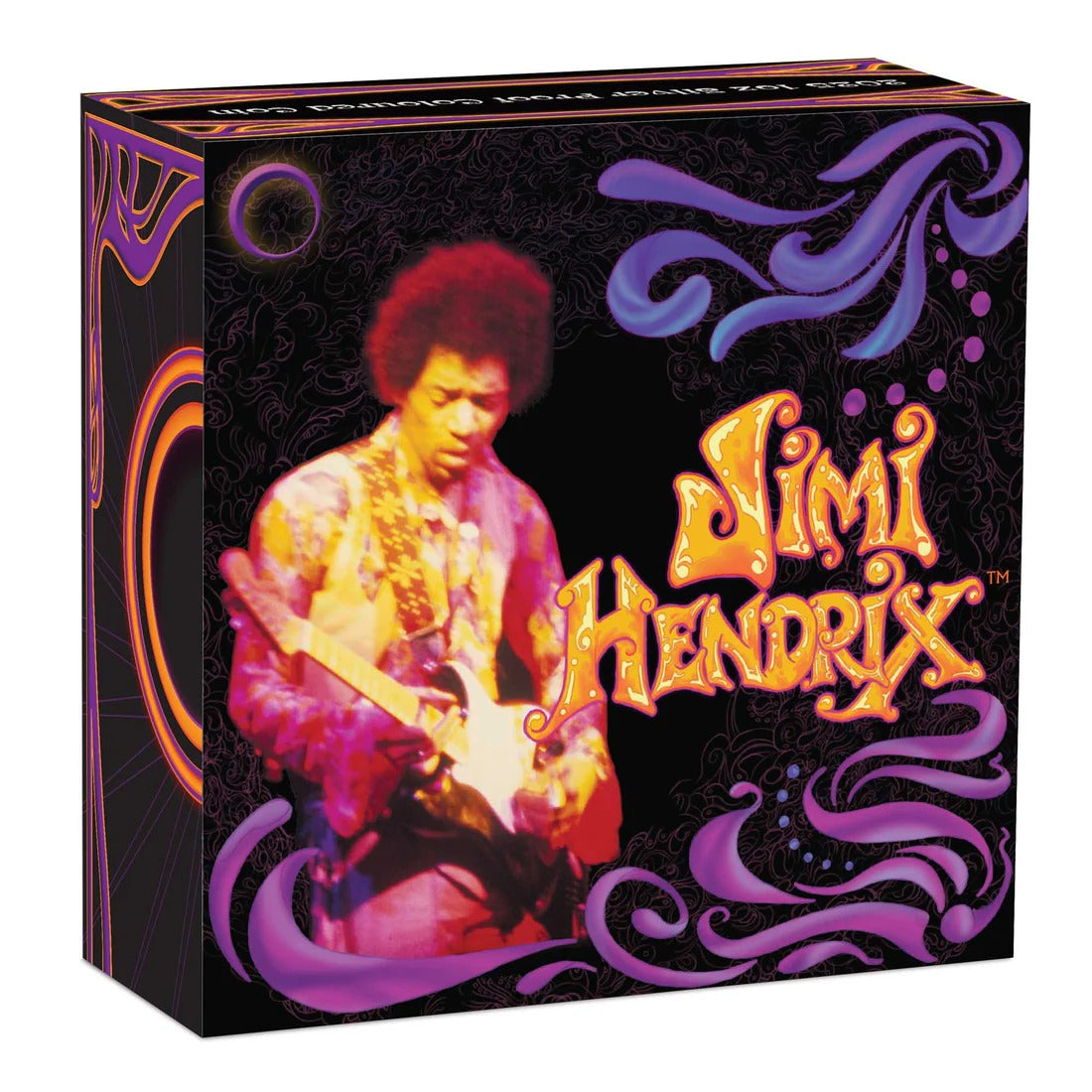 Coin 2025 $1 Jimi Hendrix 1 Oz Silver Proof