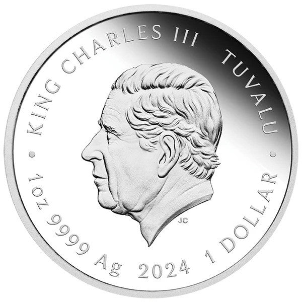 Coin Tmnt Michelangelo 1 Oz Ag Proof Colour