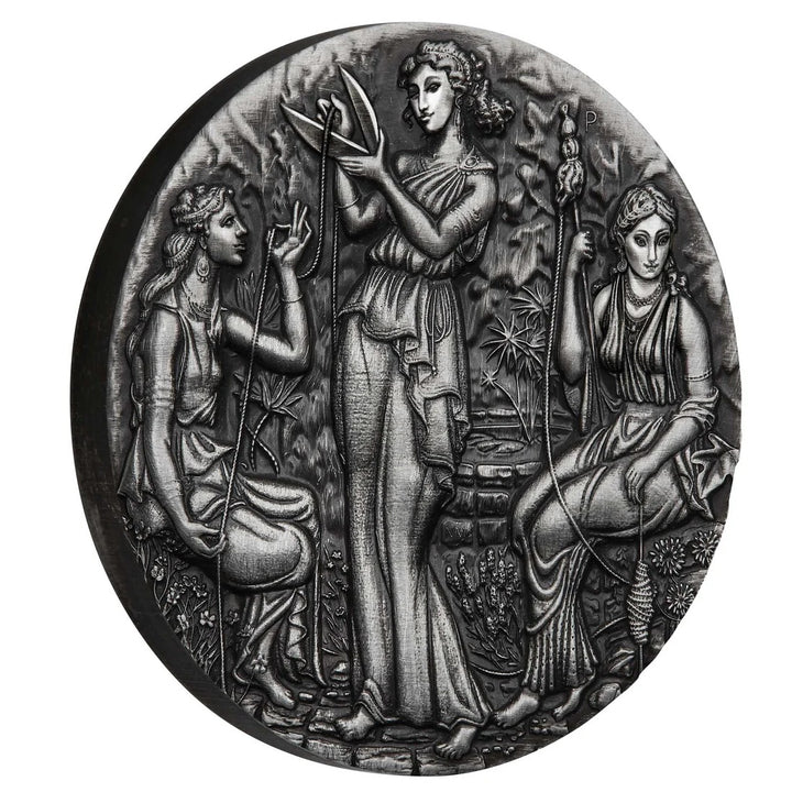 Coin $2 The Moirai Antiquated Silver