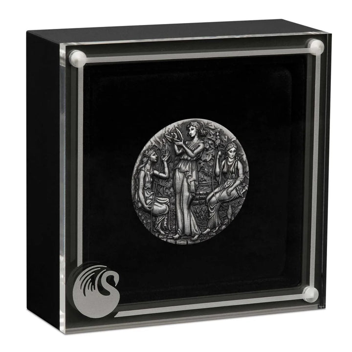 Coin $2 The Moirai Antiquated Silver
