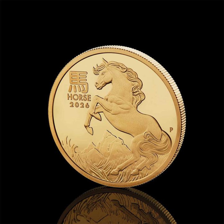 Coin 2026 Yot Horse 1/4Oz Au Proof