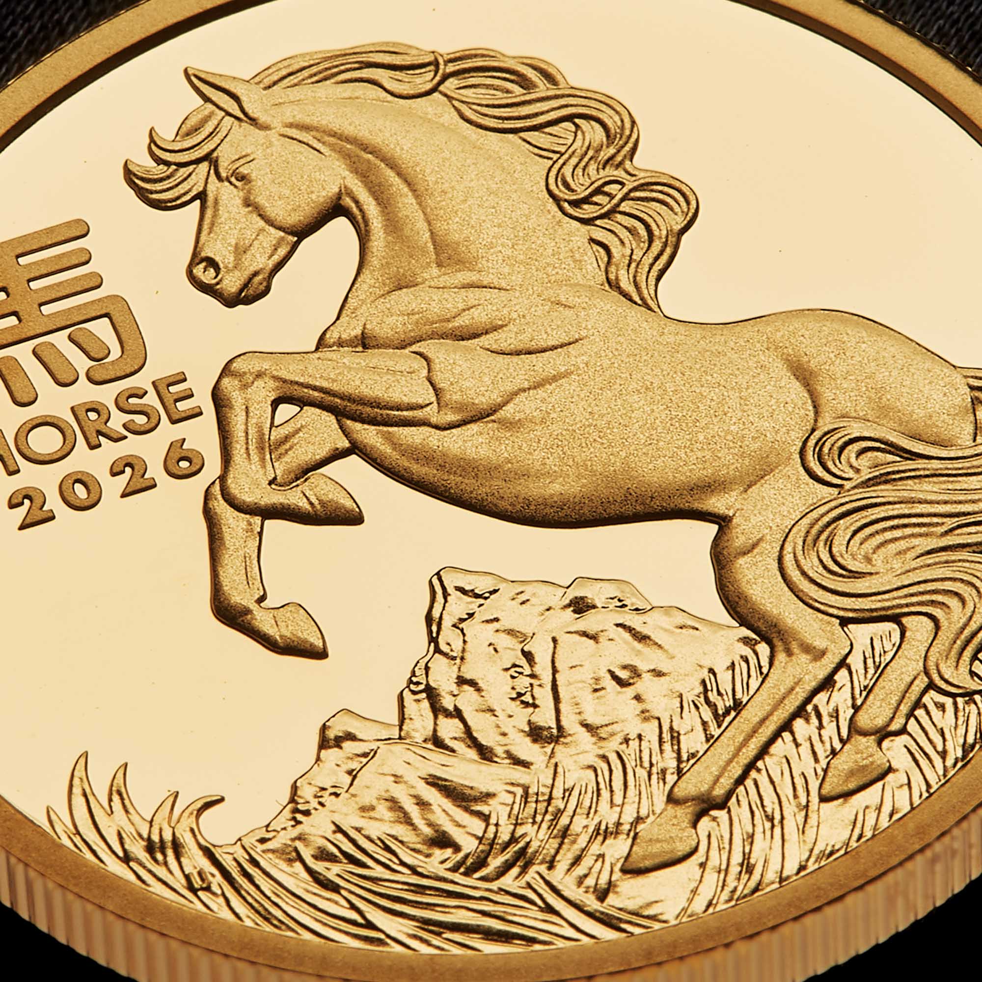 Coin 2026 Yot Horse 1/4Oz Au Proof
