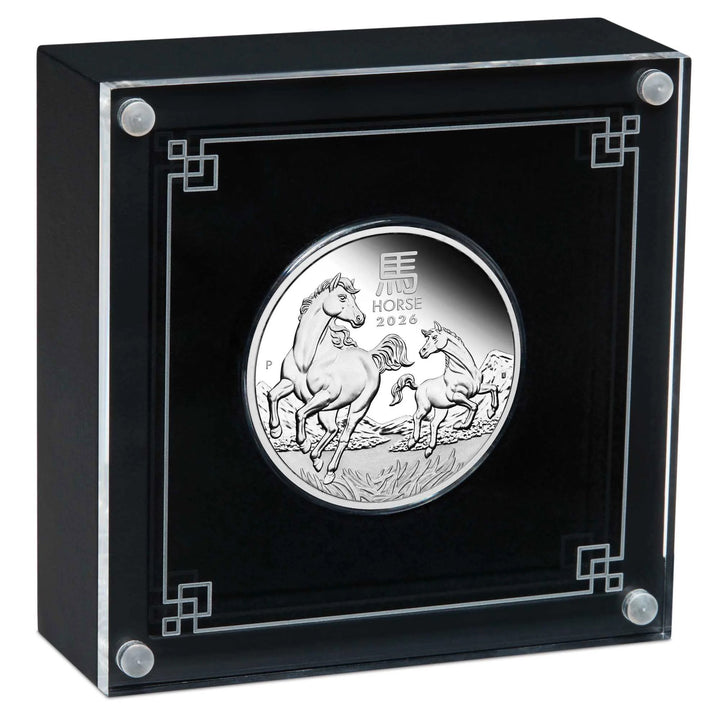 Coin 2026 Yot Horse 1/2 Oz Ag