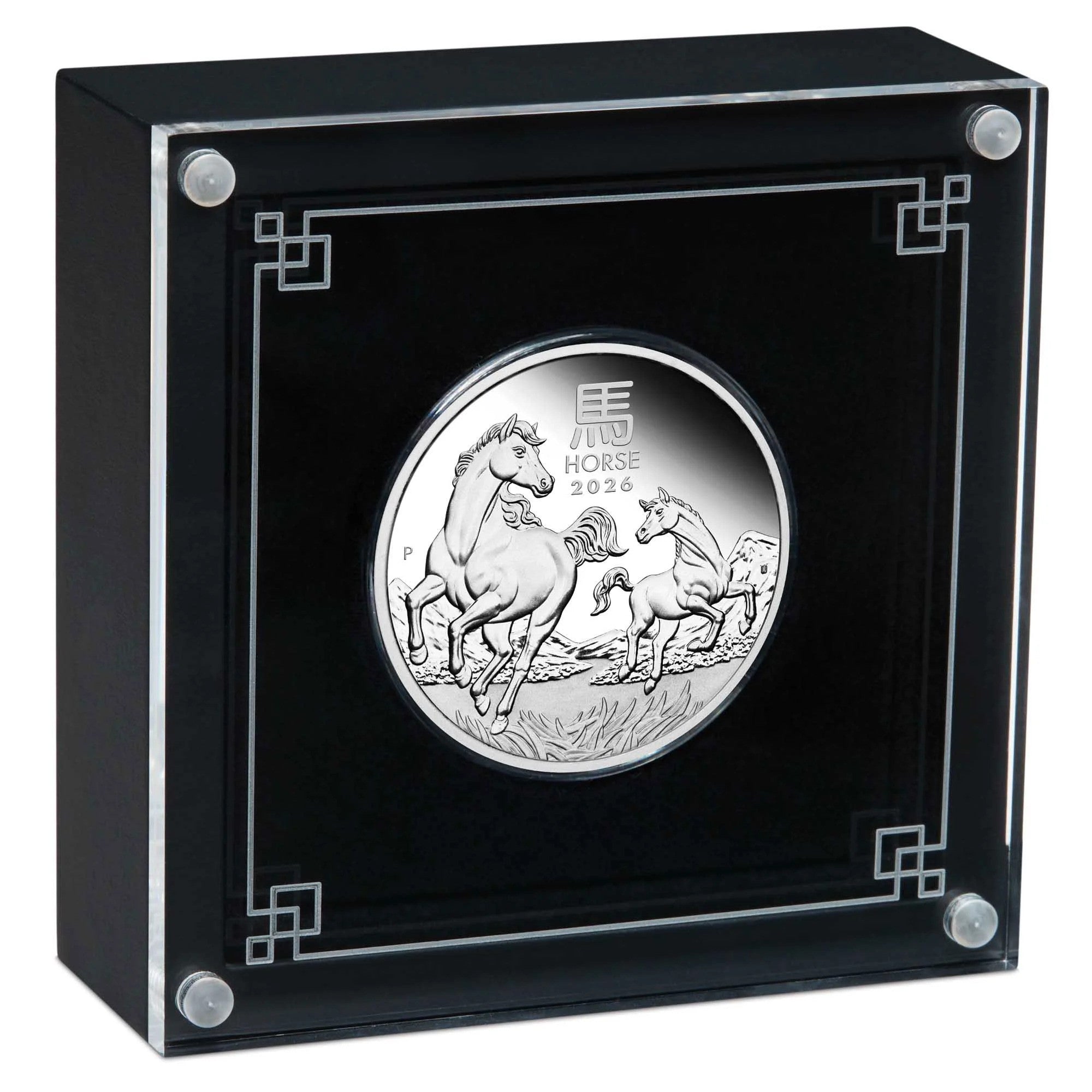 Coin 2026 Yot Horse 1 Oz Ag Proof