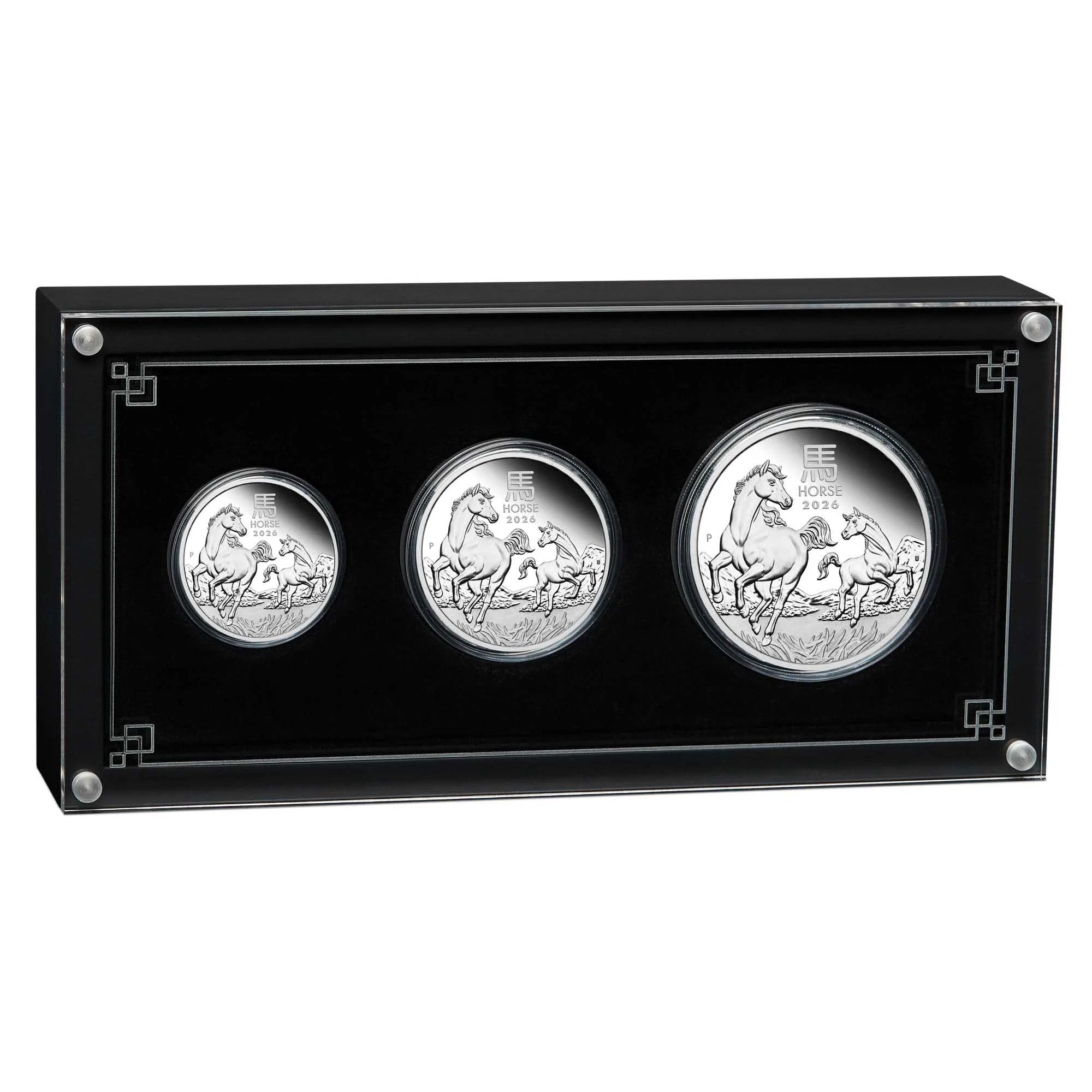 Coin 2026 Yot Horse Ag 3 Coin Set