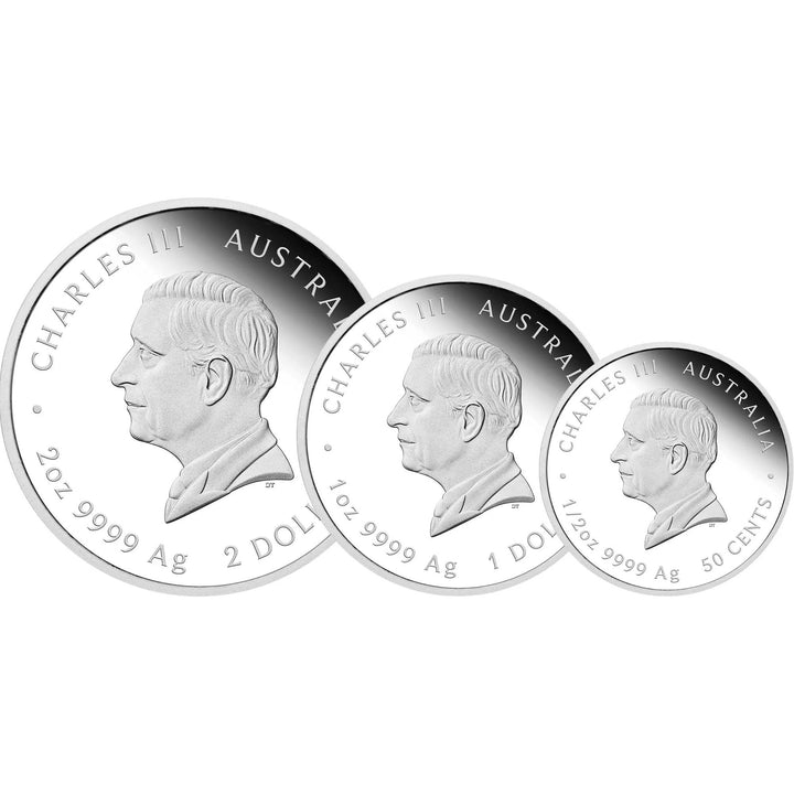 Coin 2026 Yot Horse Ag 3 Coin Set
