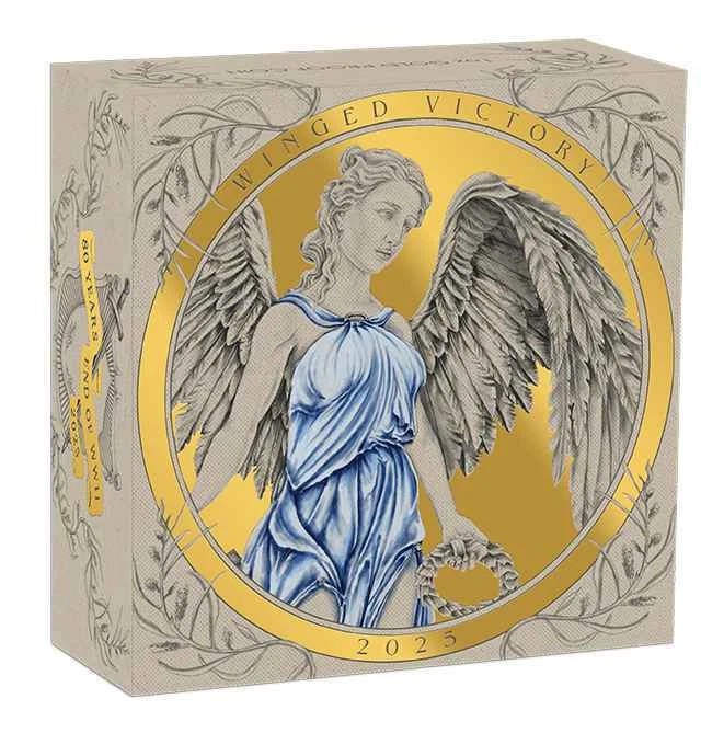 Coin 2025 1 Oz Au 80Th Anniversary Ww2 Winged Victory