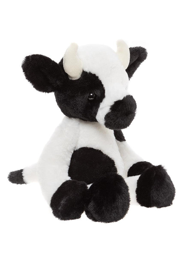 Charlie Bear - Bear&Me Buttercup Black&White Cow