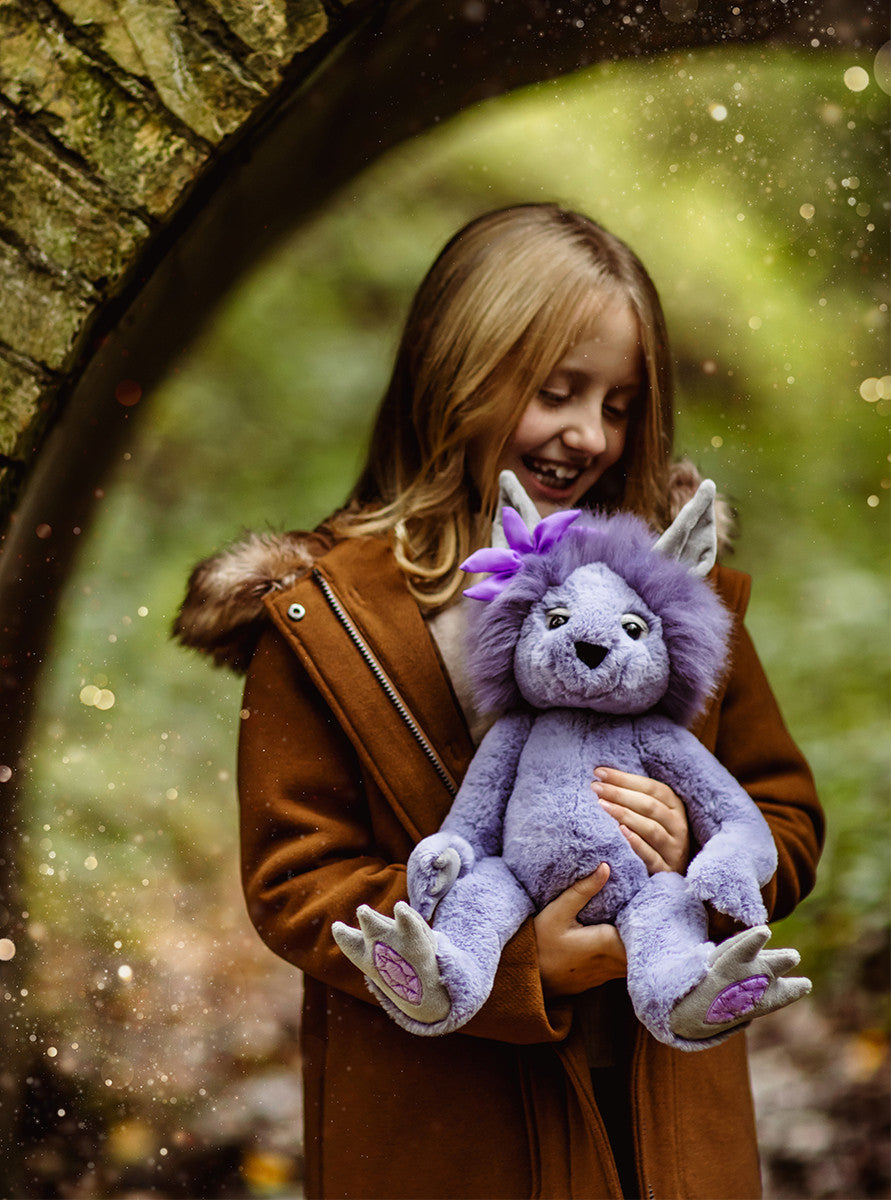 Charlie Bear Bearhouse Amethyst Boo