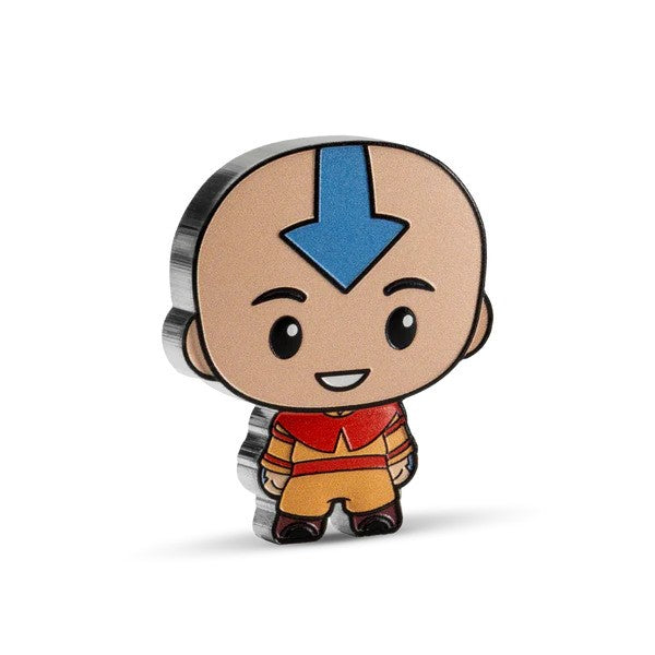 Coin Avatar Last Airbender 1Oz Ag Chibi