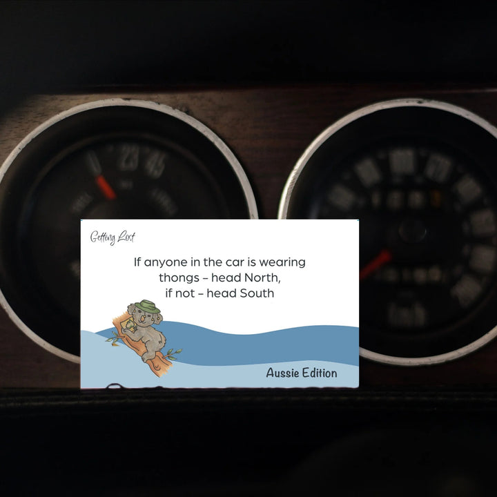 Getting Lost Cards - Aussie