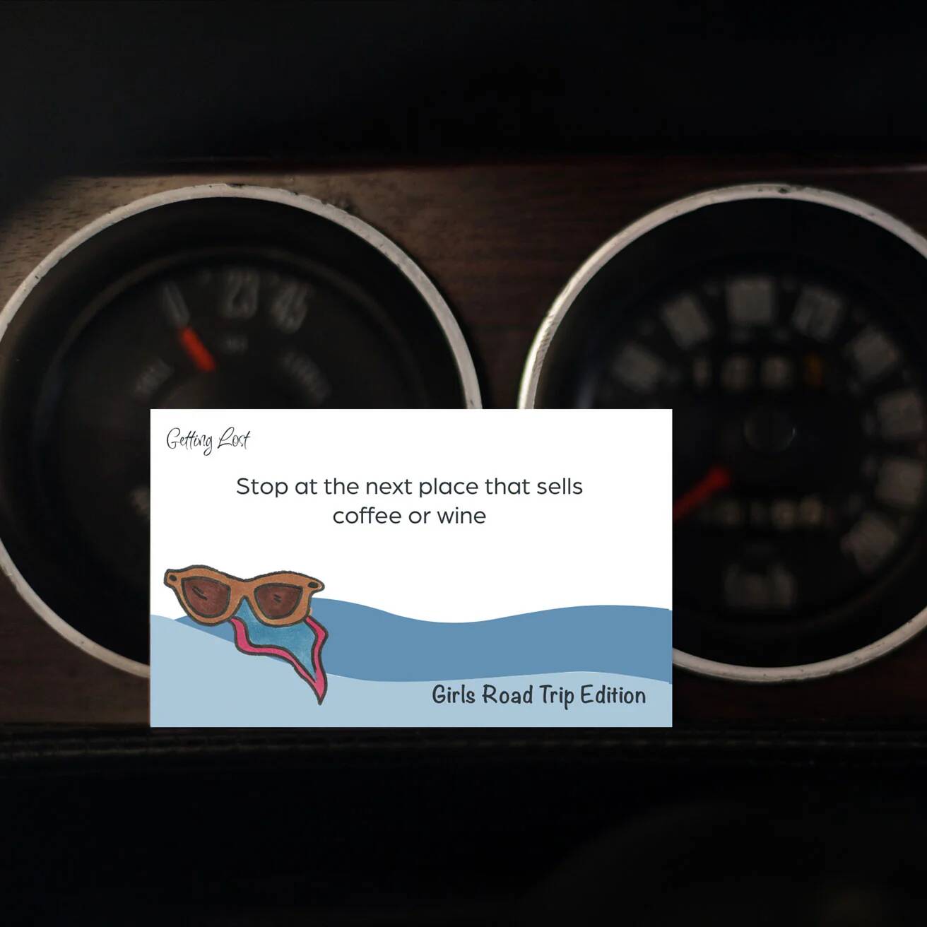 Getting Lost Cards - Girl's Road Trip