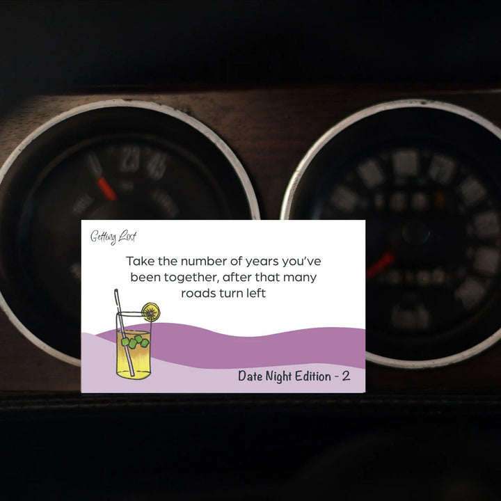 Getting Lost Cards - Date Night