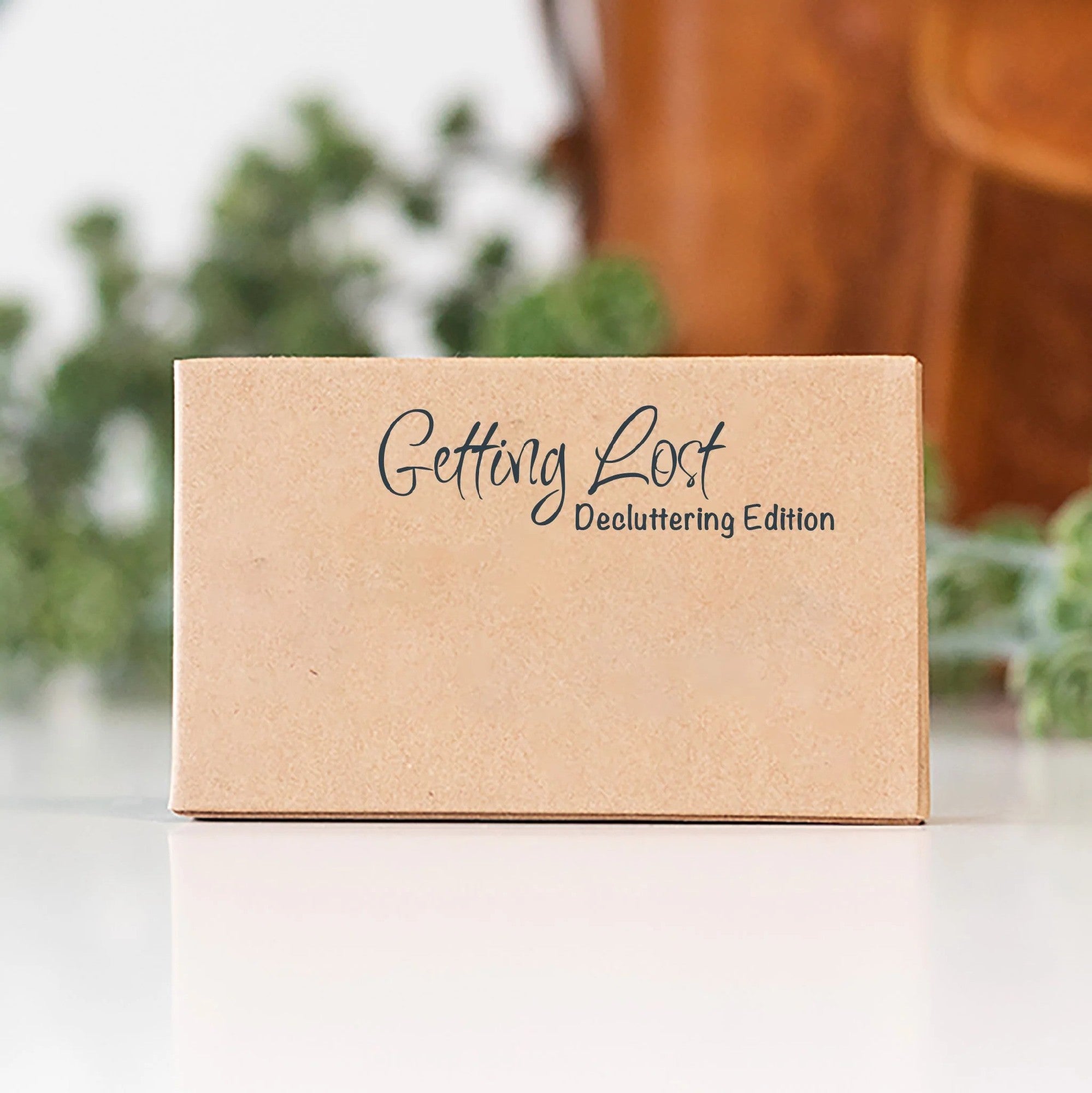 Getting Lost Cards - Decluttering