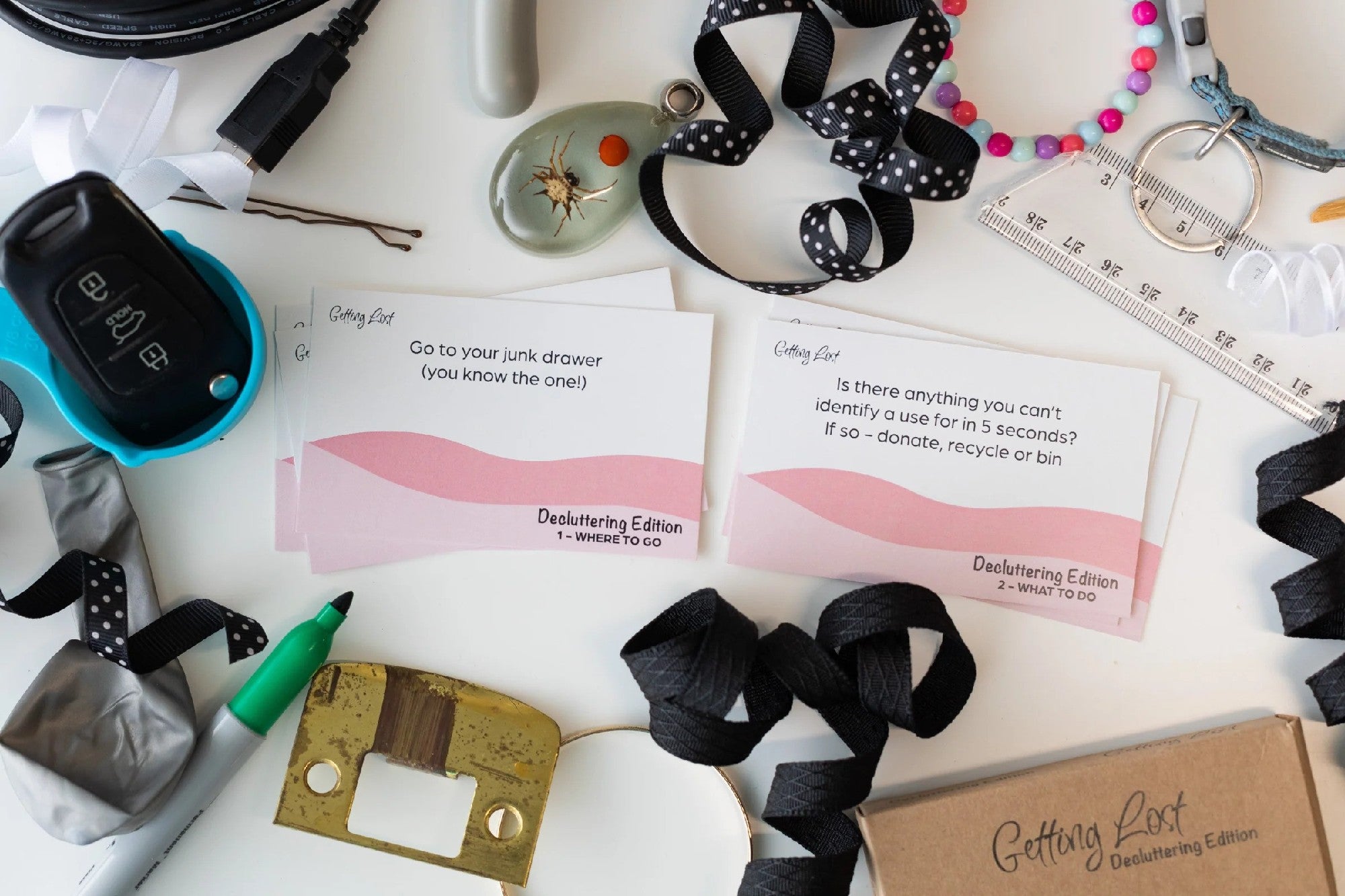 Getting Lost Cards - Decluttering