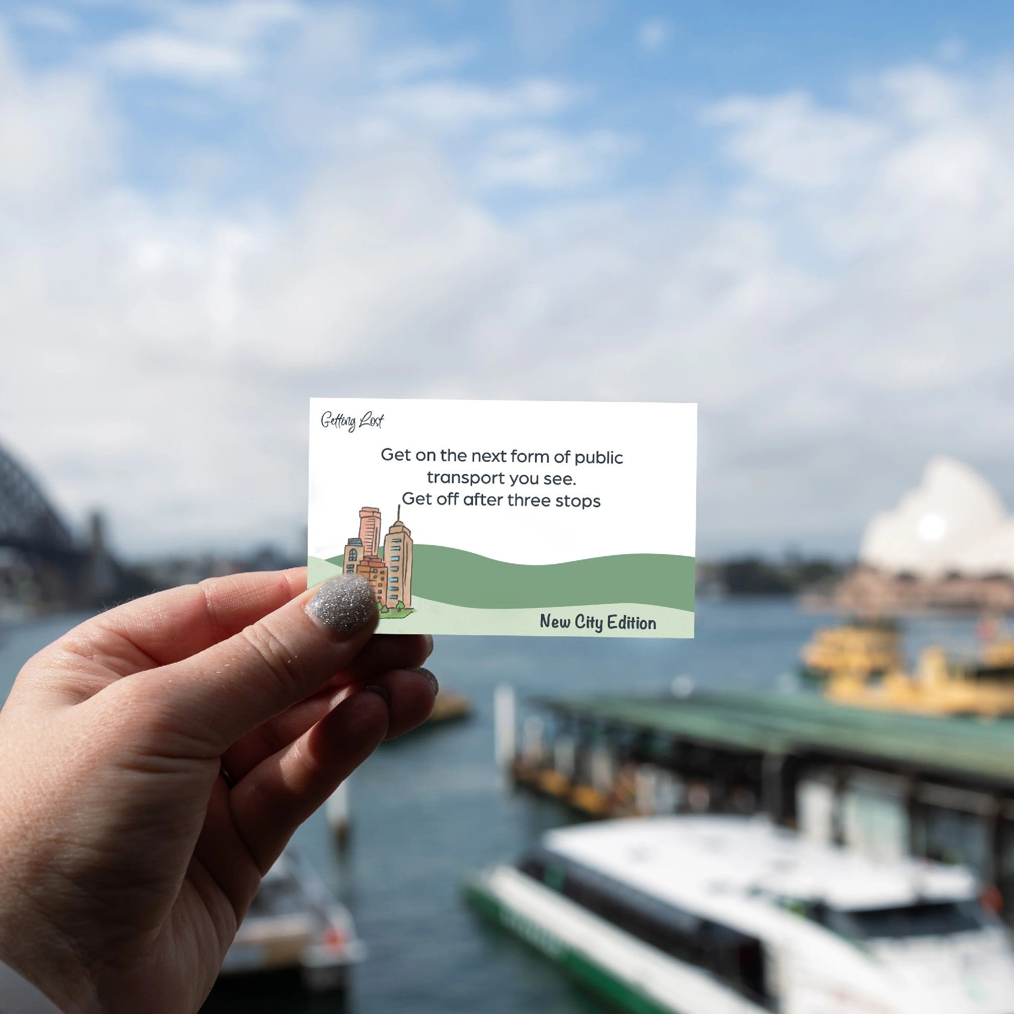 Getting Lost Cards - New City