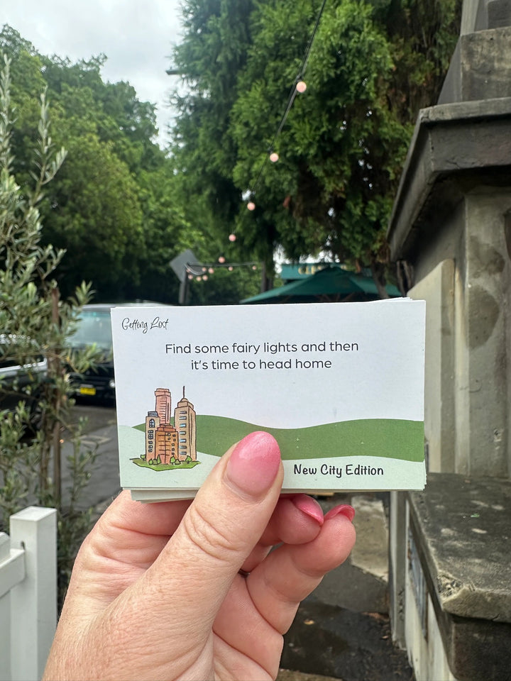 Getting Lost Cards - New City