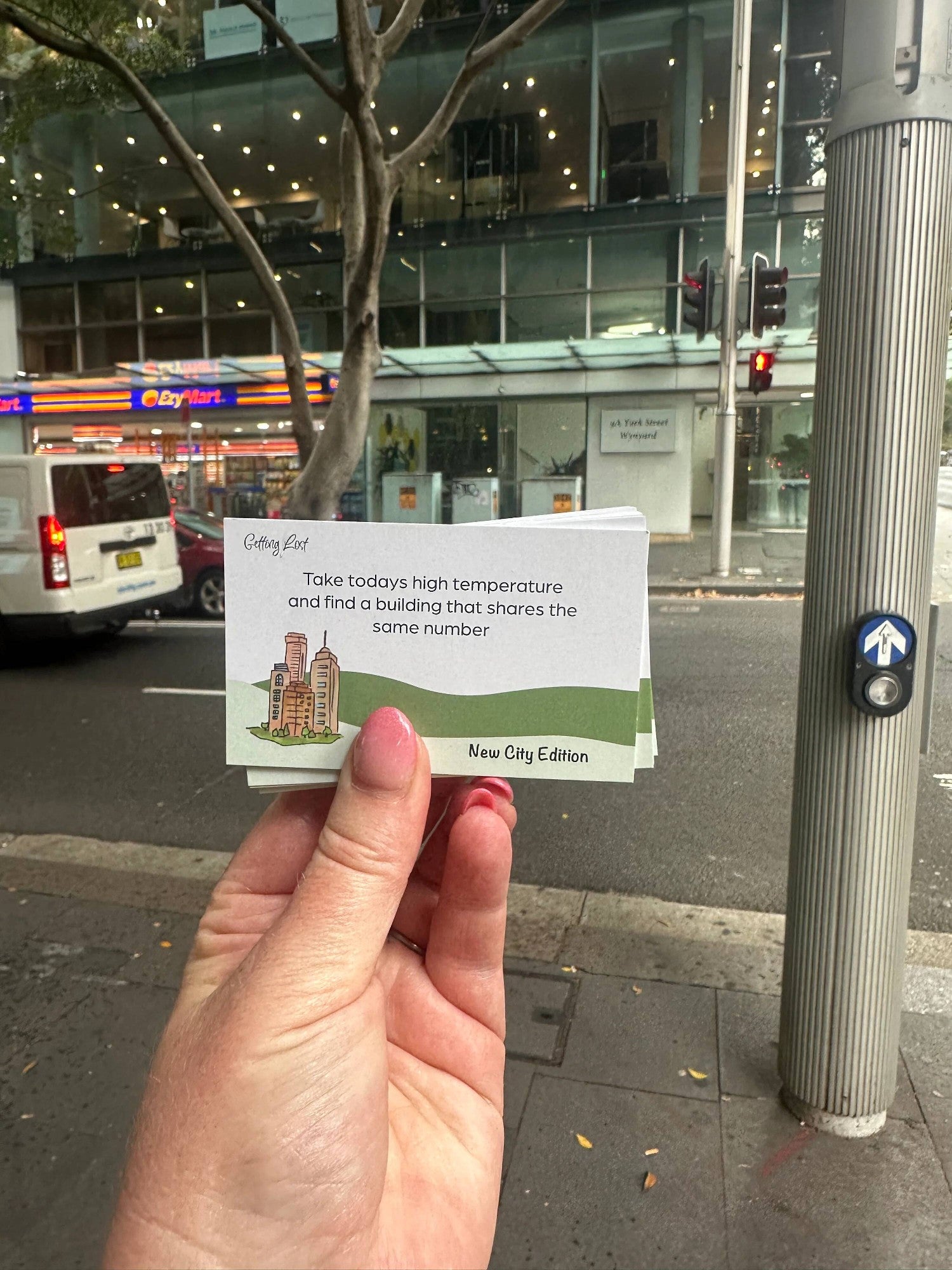 Getting Lost Cards - New City