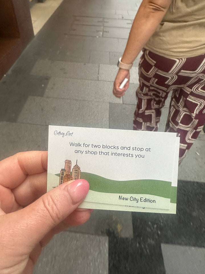 Getting Lost Cards - New City