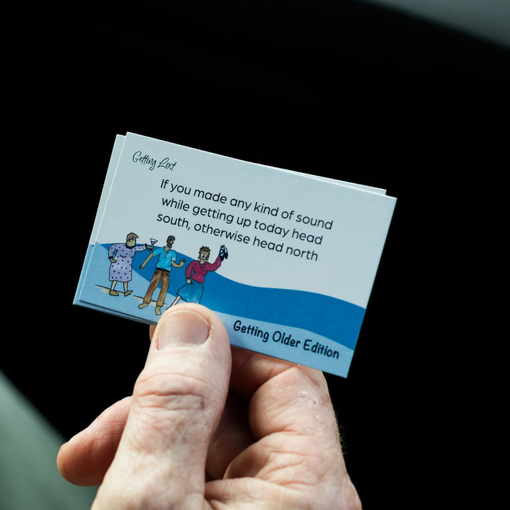 Getting Lost Cards - Getting Older