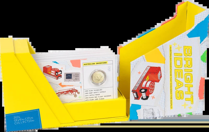 2026 BRIGHT IDEAS 7 COIN BOX SET