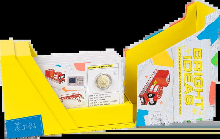 2026 BRIGHT IDEAS 7 COIN BOX SET