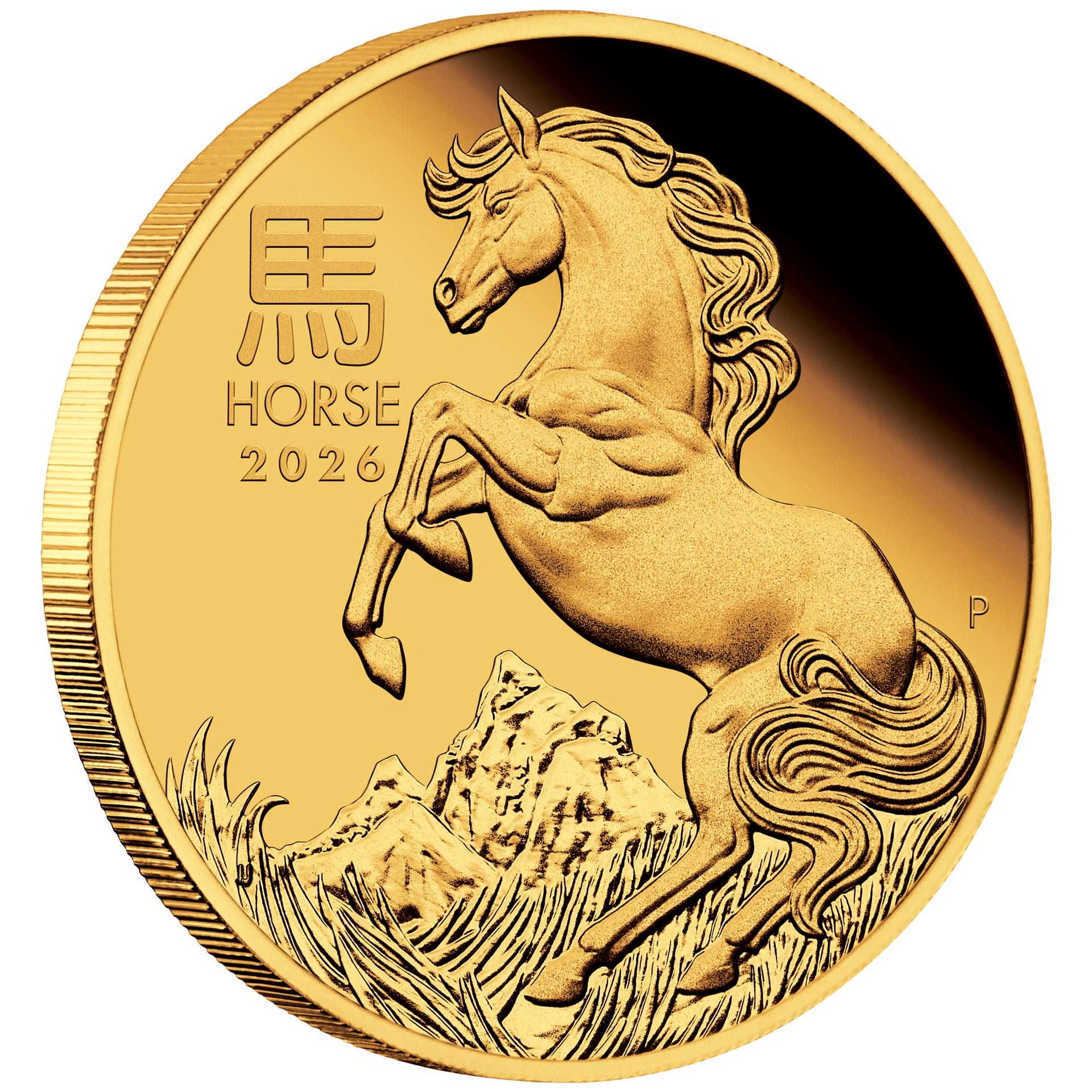 Coin 2026 Yot Horse 1/10 Oz Au Proof