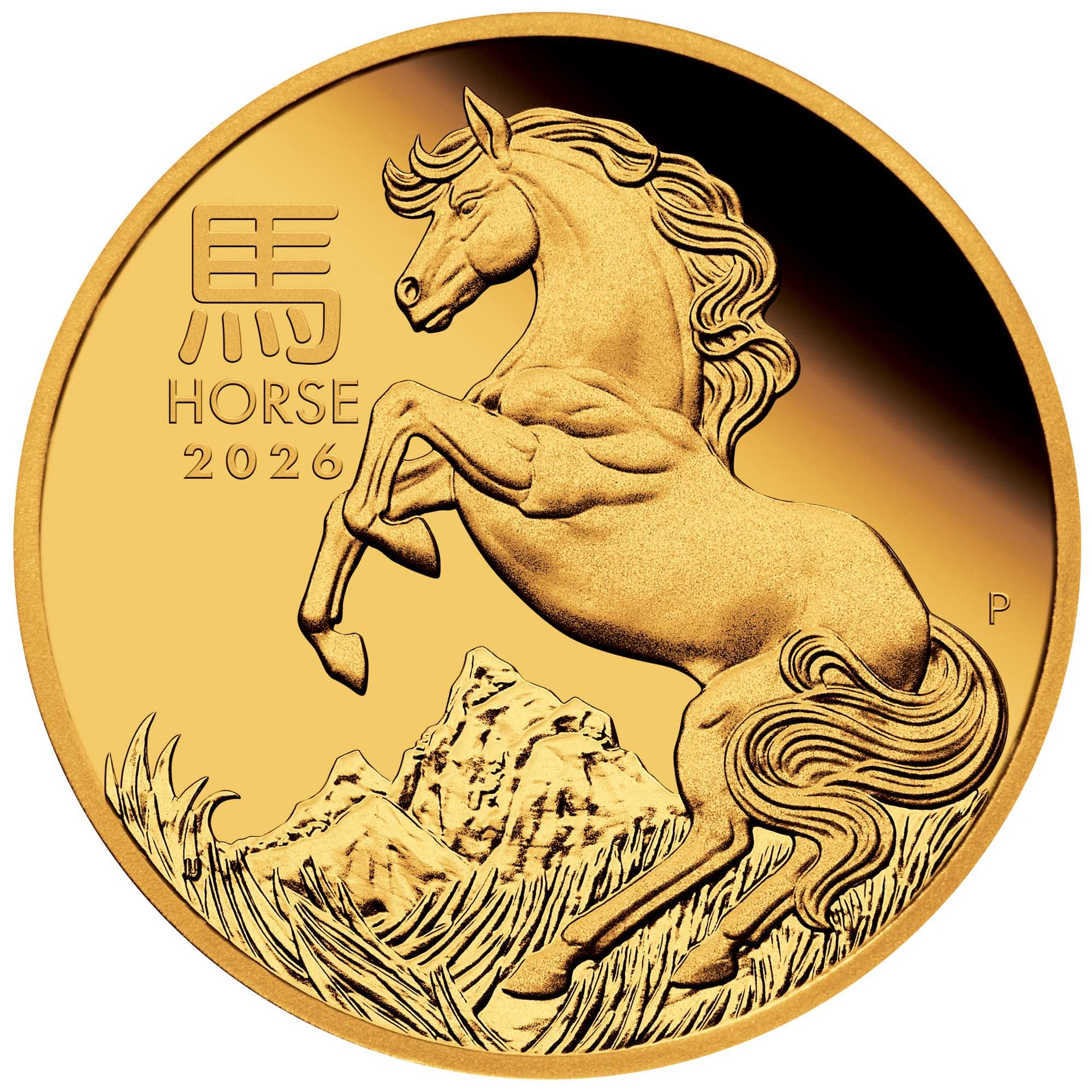 Coin 2026 Yot Horse 1/4Oz Au Proof