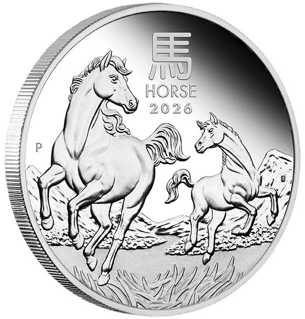 Coin 2026 Year of the Horse 1oz Silver Proof Coin