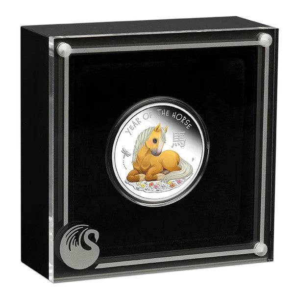 Coin Baby Horse 2026 1/2oz Silver Proof Coloured