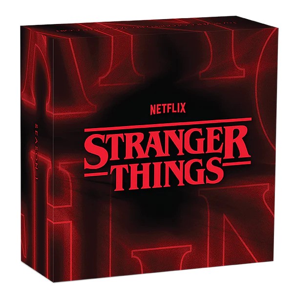 Coin Stranger Things - Season 1 2026 1oz Silver Coloured Rectangular