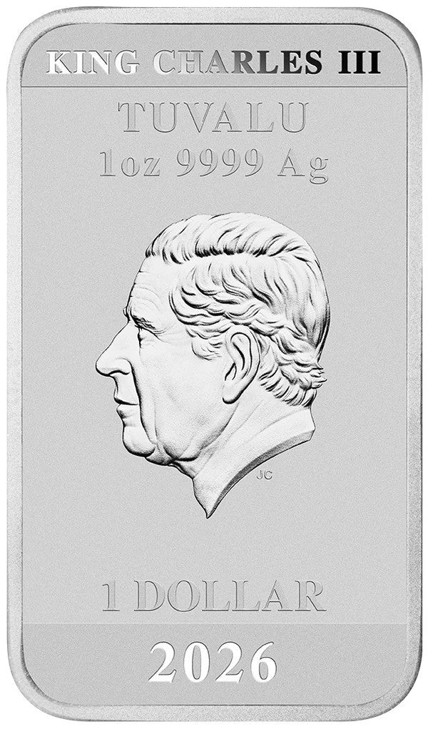 Coin Stranger Things - Season 2 2026 1oz Silver Coloured Rectangular