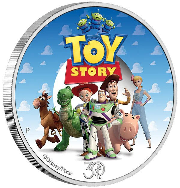 Coin 30 Years of Toy Story 2025 1/2oz Silver Proof Coloured Coin