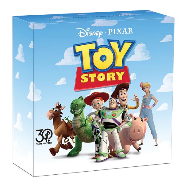 Coin 30 Years of Toy Story 2025 1/2oz Silver Proof Coloured Coin