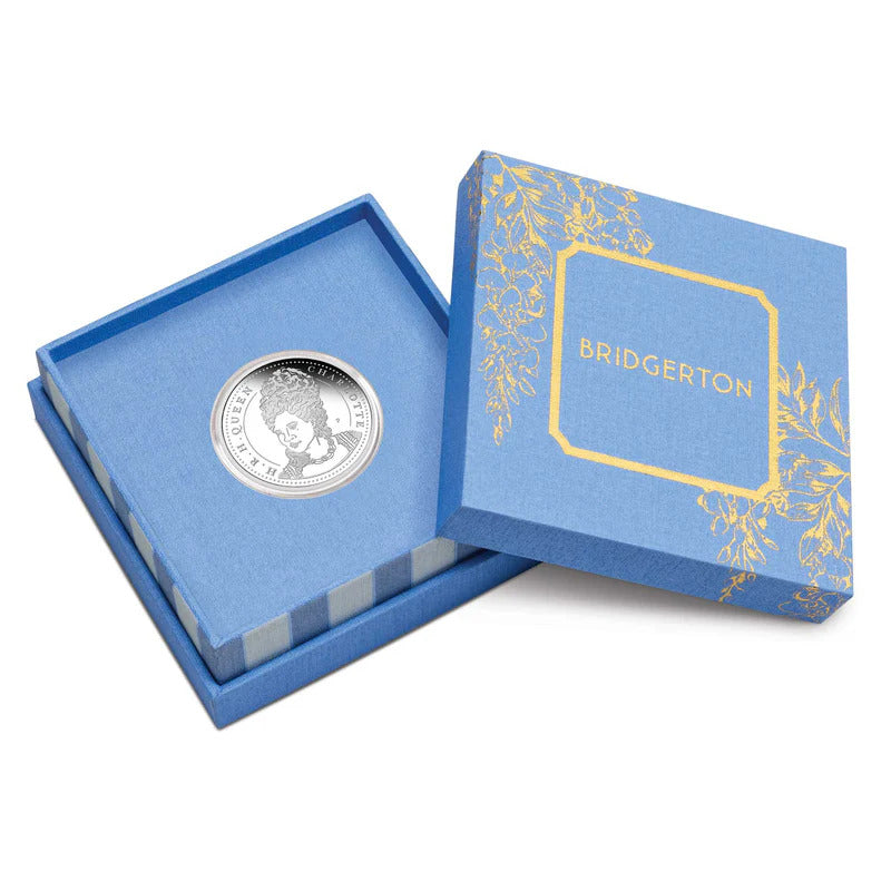 Bridgerton - Lady Whistledown 2026 1oz Silver Coloured Coin